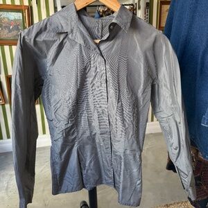 Vintage micro plaid button down